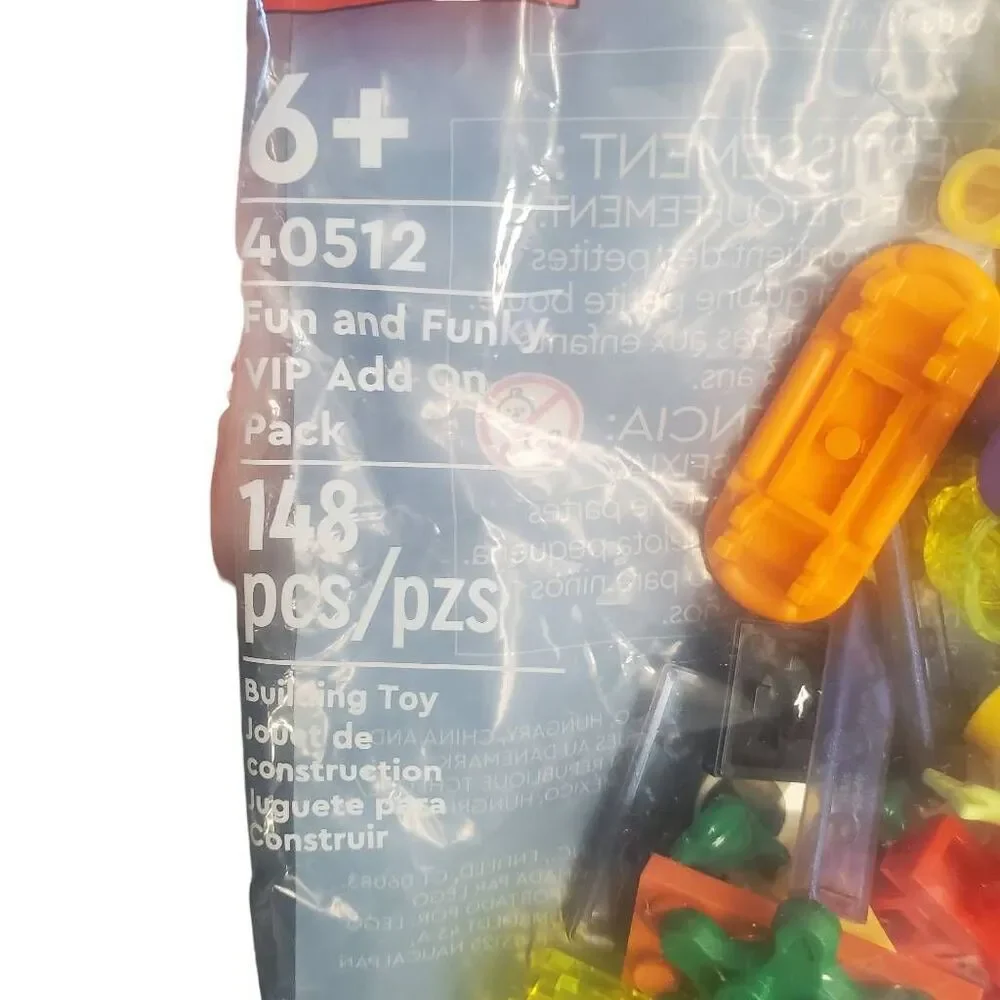 NEW LEGO Fun and Funky VIP Add On Pack 40512